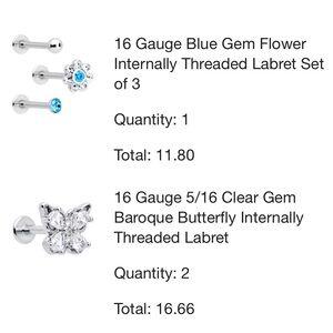 Body Candy Body Jewelry - Lebret earrings